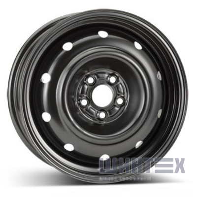 ALST (KFZ) 9552 Subaru 6.5x16 5x100 ET48 DIA56 Black